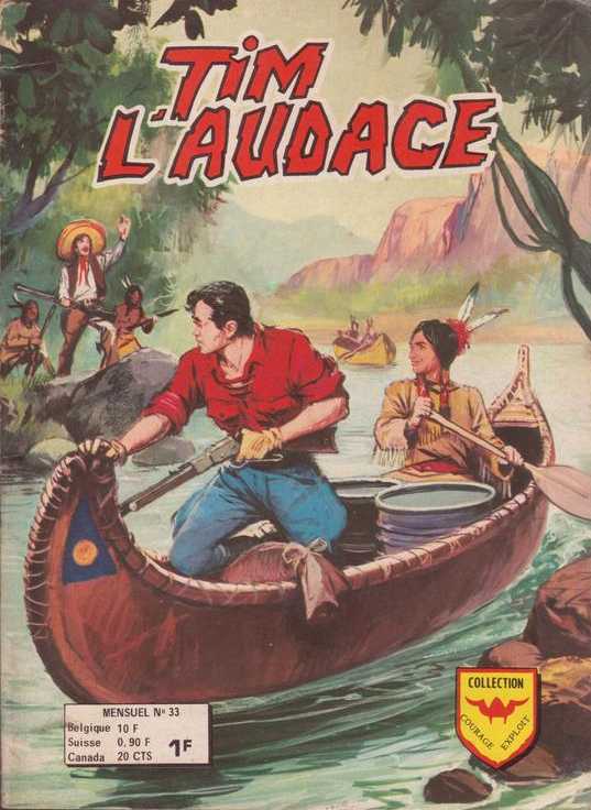 Scan de la Couverture Tim L'Audace 2 n 33